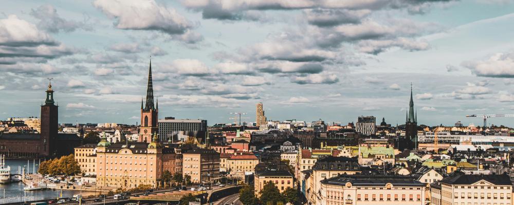 Stockholm, utsikt från Slussen.  Foto: Anna Hunko / Unsplash