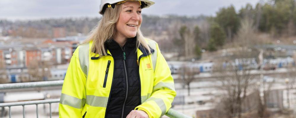 Anna Mellström vd Botkyrkabyggen Botkyrkabyggen. Pressbild: Botkyrkabyggen