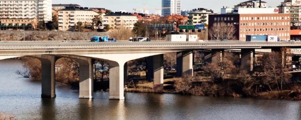 Essingebron. Foto: Trafikverket
