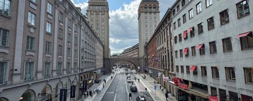 Kungsgatan efter grundförstärkningen. Foto: Anette Ullskog