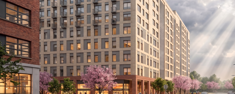 Fabege bygger, genom dotterbolaget Birger Bostad, ett äldreboende i Haga Norra i Solna. Pressbild: Stockholms Sjukhem