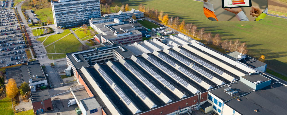 Solcellsinstallationer, Tumba. Pressbild: Revelop