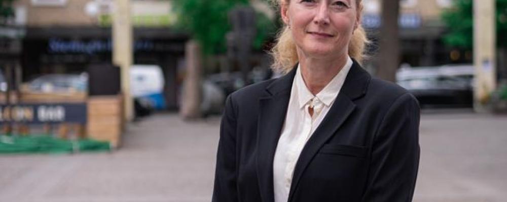 Maria Grimmer, affärsområdeschef Project Management. Foto:  Oskar Hjelm