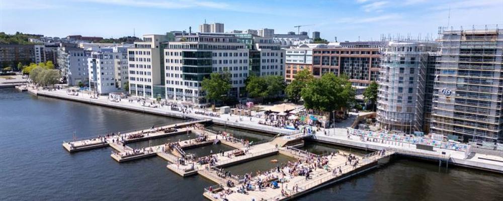 Marieviksbadet. Fotograf: JM, AMF Fastigheter, Klövern