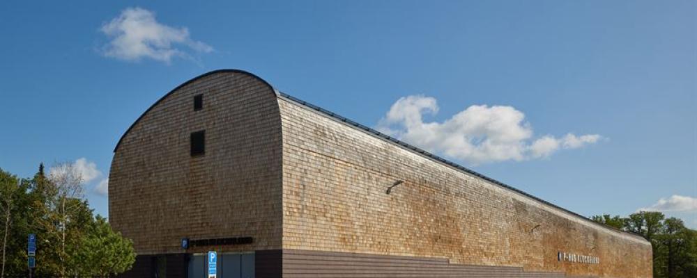 Foto: Klockelund P-hus, det första gemensamma projektet som färdigställdes 2023
