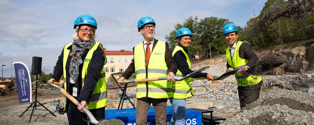 Spadtag Elverkshuset. Pressbild: Obos