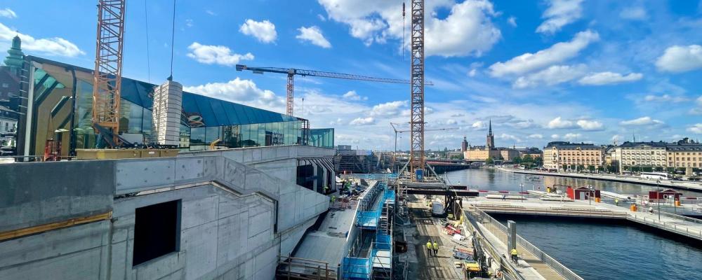 Slussenbygget 2024. Foto: Stina Wickenberg