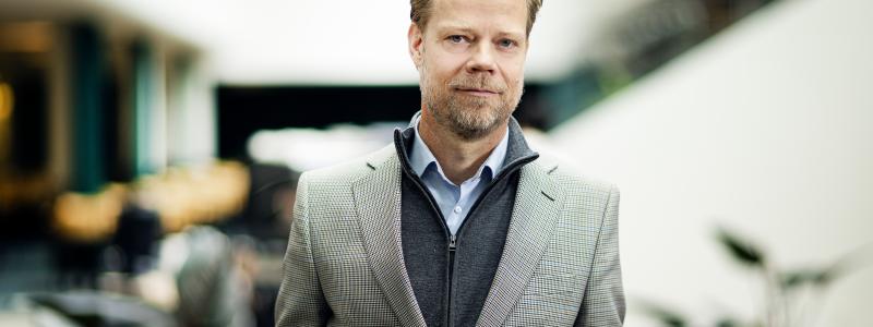 Gustaf Edgren, bostadspolitisk expert på TMF. Foto: TMF