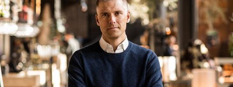 Magnus Andersson VD. Foto: Aros Bostad.