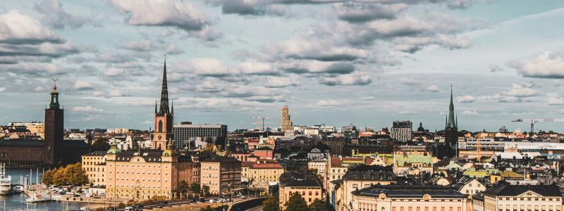 Stockholm, utsikt från Slussen.  Foto: Anna Hunko / Unsplash