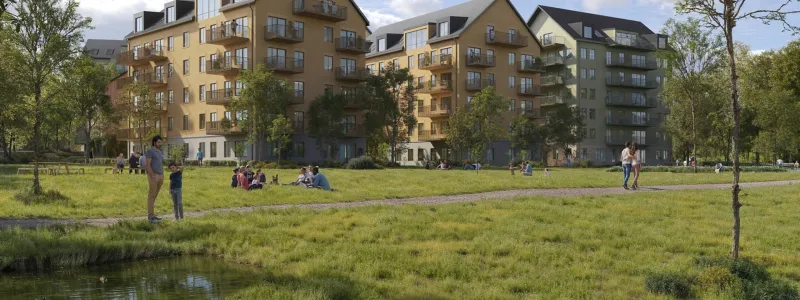 Britas berså, Hägernäs strand. Pressbild: Bjerking