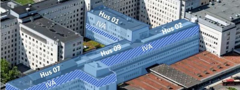 Byggnaderna som moderniseras.
Bild: Link Arkitektur