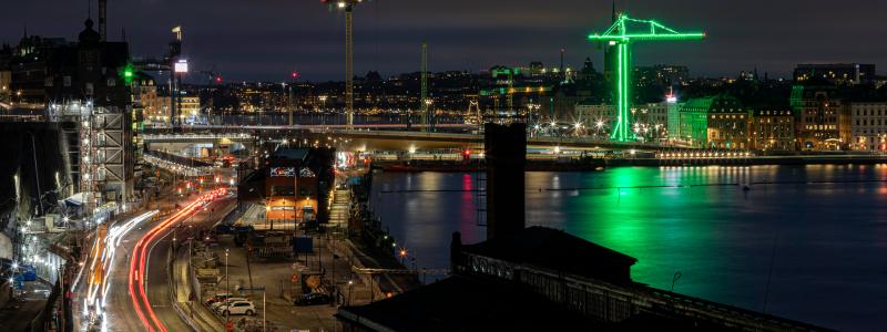 Slussen, Stadsgårdsleden. Foto: hakon grimstad/unsplash