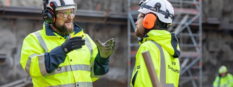 Hela arbetet med utbyggd depå i Högdalen är klart 2026. Foto: Region Stockholm
