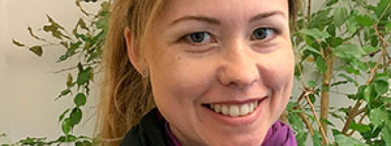 Jenny Adnerfall, hållbarhetsansvarig på Golvbranschen GBR. Foto: GBR
