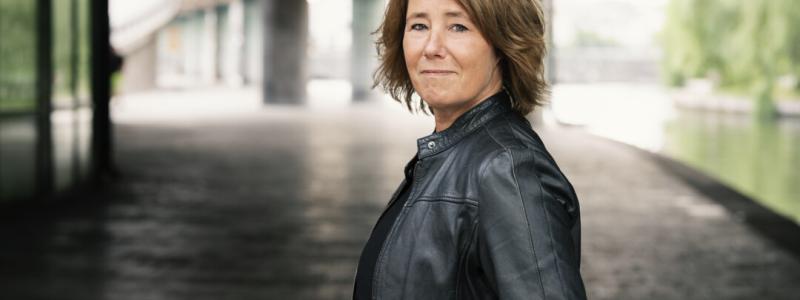 Johanna Frelin, vd på Riksbyggen. Foto: Riksbyggen