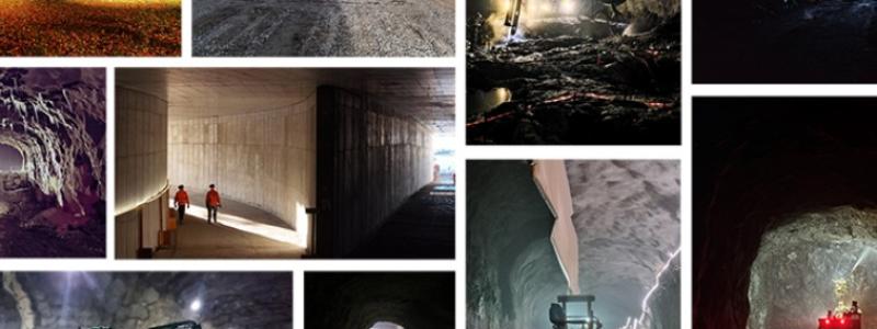 Kollage av flera av bilderna som tagits av nya tunnelbanans medarbetare. Foto: Region Stockholm.