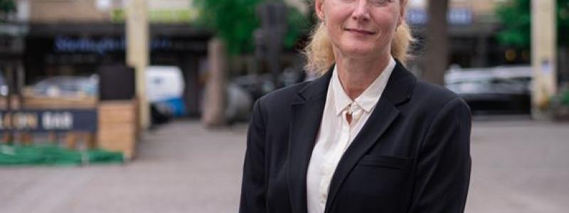 Maria Grimmer, affärsområdeschef Project Management. Foto:  Oskar Hjelm