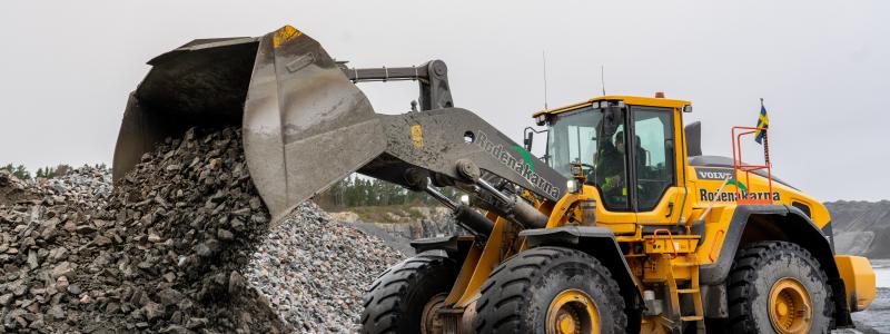 Rådenåkarna öppnar ny deponi i Roslagen. Pressbild: Rodenåkarna