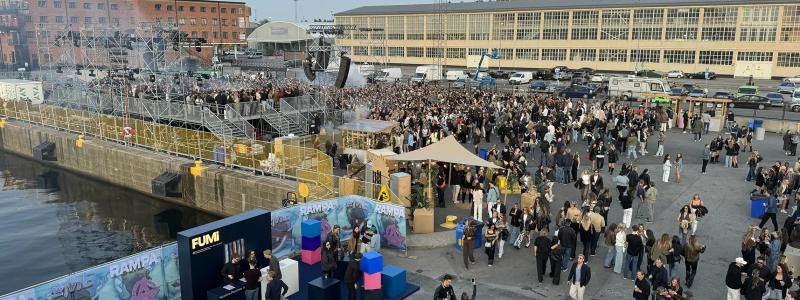 En utomhusarena på 15 000 kvadratmeter med kapacitet för upp till 20 000 besökare planeras bli Stockholms nästa större livescen. Bild: B-K