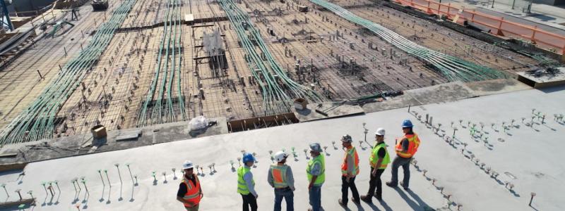 Lastbil vid Slussen i Stockholm. Foto: Stina Wickenberg