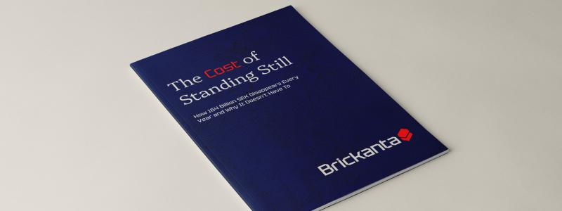 Rapport från Newground Alliance och Brickanta visar att den svenska byggbranschens produktivitet har stått i princip stilla i 25 år. Pressbild: Brickanta