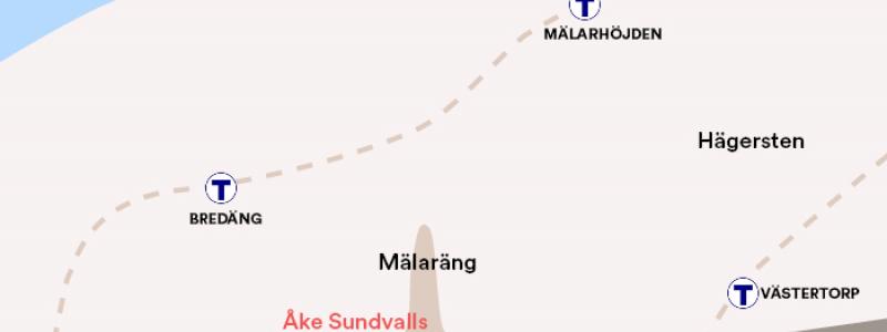 Illustrerad karta över området.