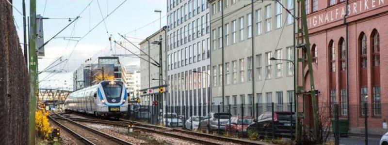 Sundbybergs stad är den första av de två kommunerna som berörs av Trafikverkets arbeten. Bild: Trafikverket