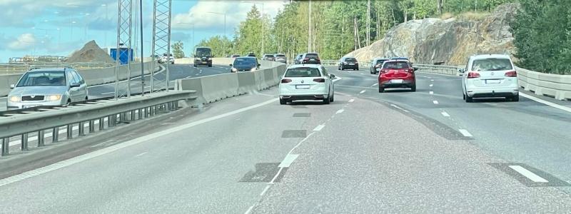 Tvärförbindelse Södertörn vid Vårby i södra Stockholm 2024. Foto: Stina Wickenberg