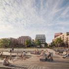 Kvarnholmens badbrygga. Bild: Kjellander Sjöberg