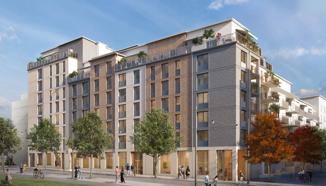 Riksbyggens Bonum Brf Boulevarden i Täby Park. Foto: Riksbyggen