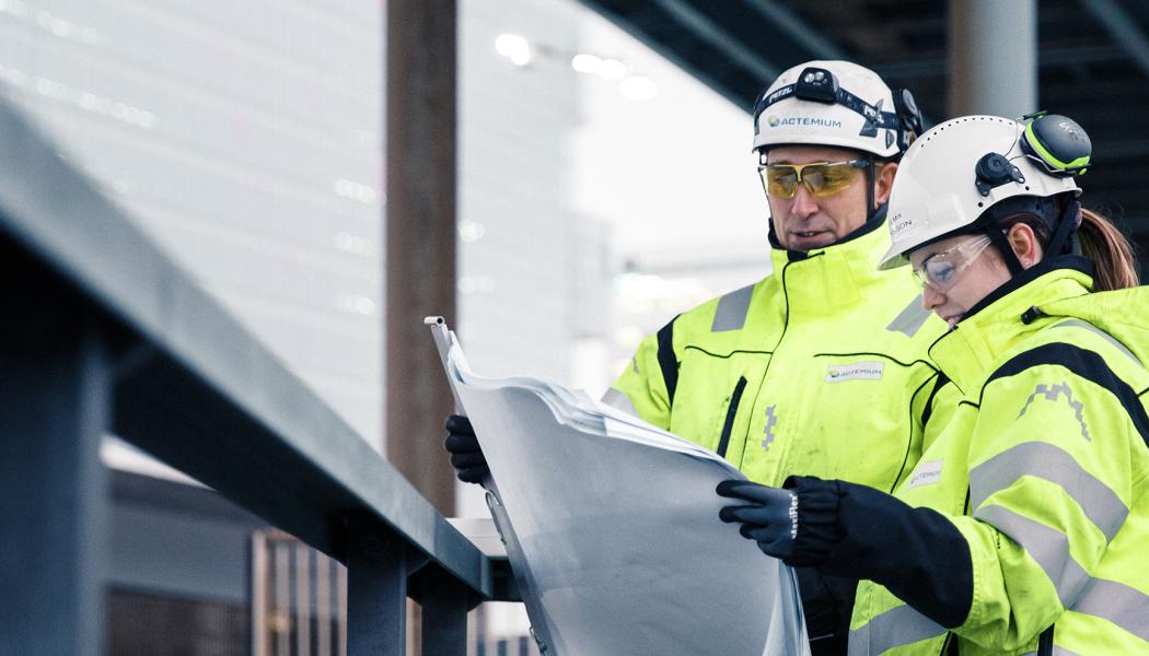 Renoveringen av Norra Danviksbron pågår hösten 2023 till slutet av 2026 eller början av 2027. Foto: Actemium 