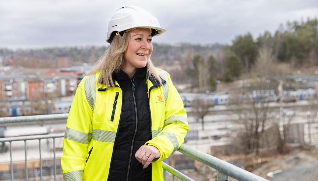 Anna Mellström vd Botkyrkabyggen Botkyrkabyggen. Pressbild: Botkyrkabyggen