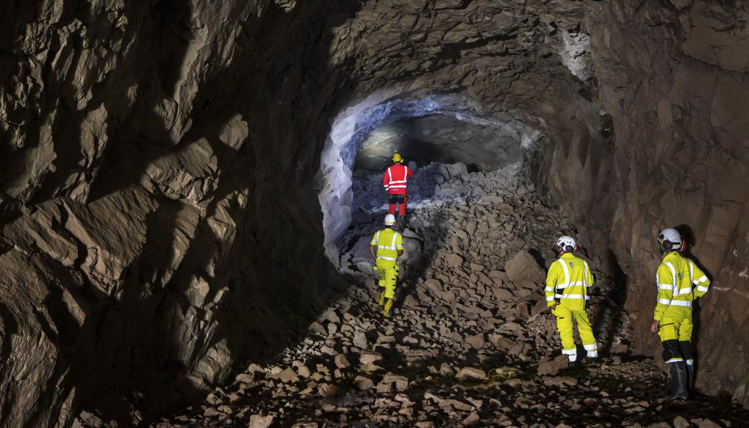 Nu är den fyra km långa avloppstunneln under Bromma färdigsprängd. Foto: Mikael Ullén
