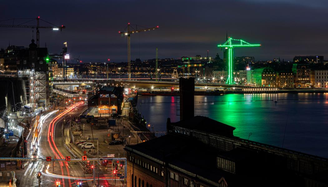 Slussen, Stadsgårdsleden, Stockholm 2022. Foto: Håkon Grimstad