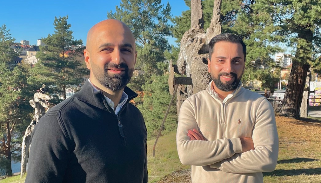 George Touma (vänster) och Elias Sharro, vd (höger) välkomnar fler till bolaget. Foto: Structor
