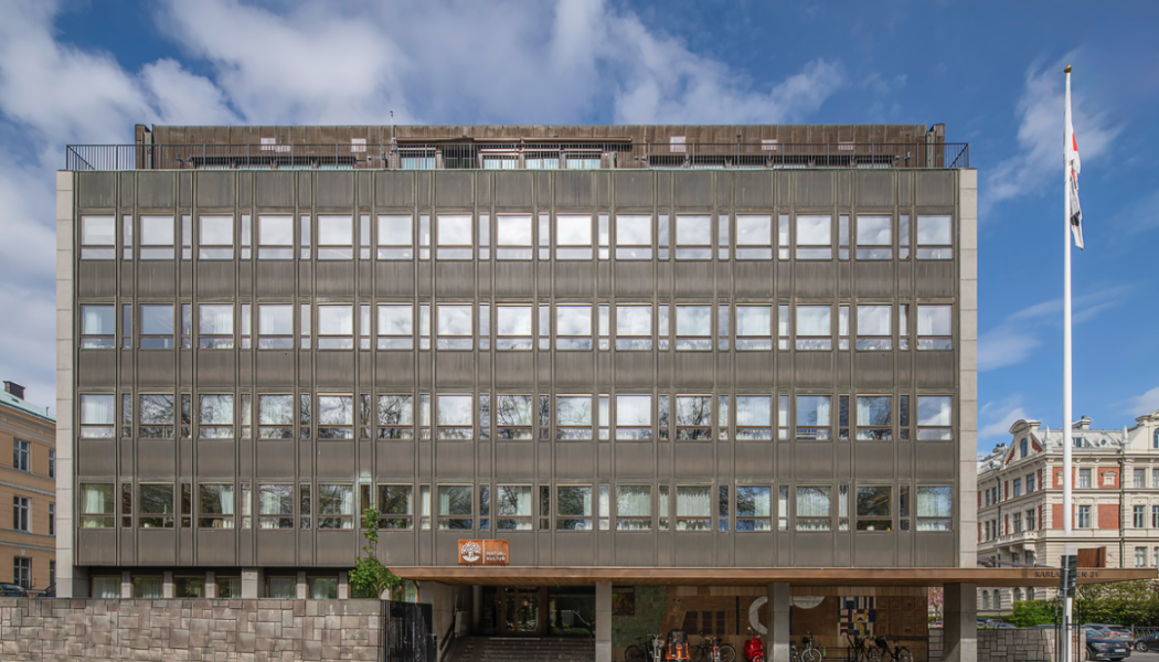 Natur & Kulturs förlagshus på Karlavägen i Stockholm. Pressbild: Studio Stockholm