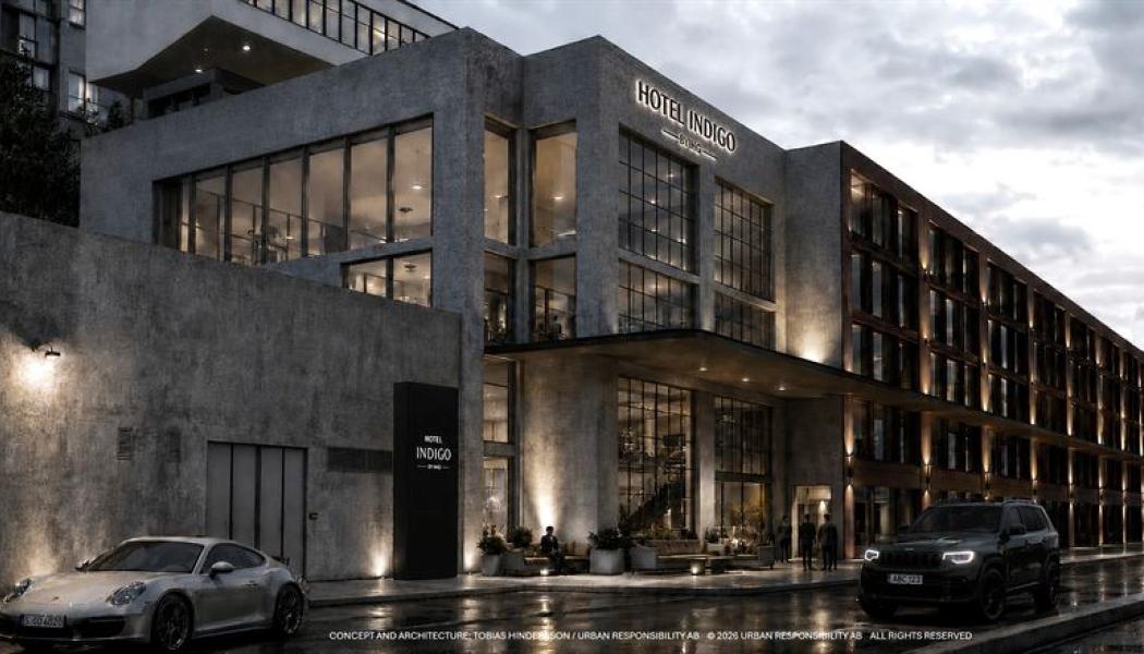 Visionsbild. Koncept och Arkitektur Tobias Hindersson, Urban Responsibility AB