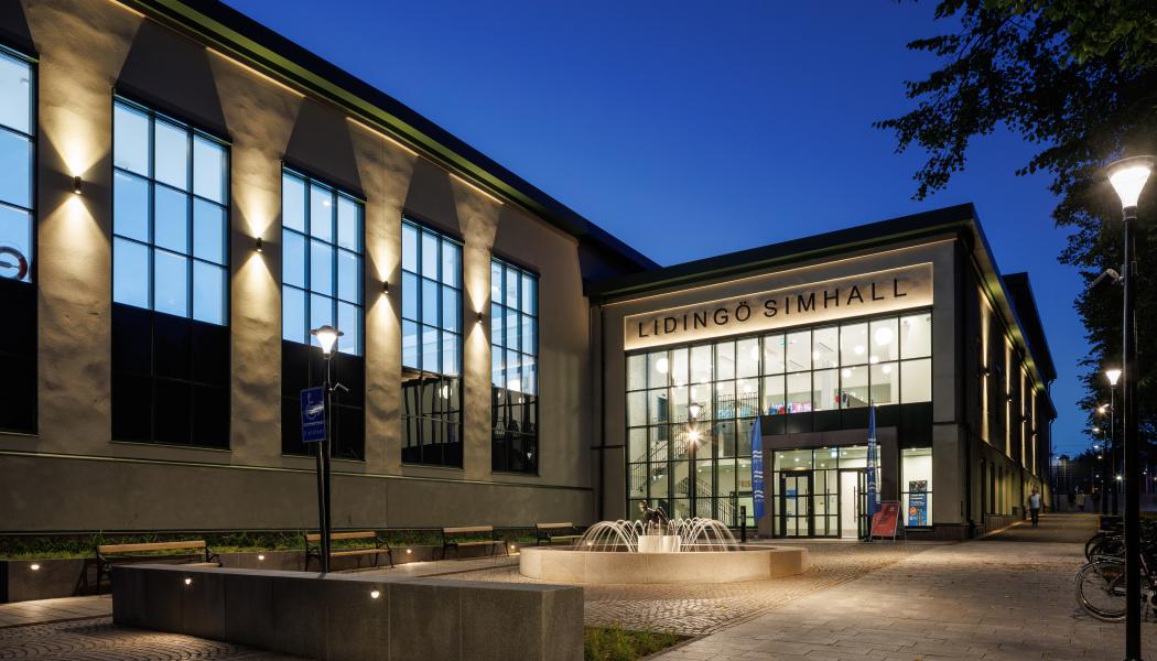 Lidingö inviger ny simhall för idrott och föreningsliv