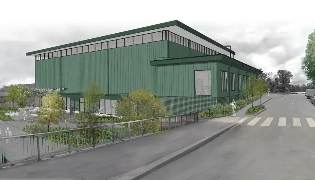 Vy från Bjursätragatan i Rågsved, Stockholm. Bild: JSB