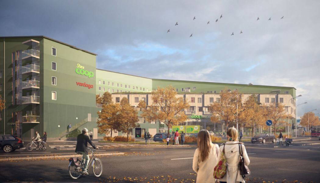 Kvarteret blir ett variationsrikt bostadskomplex som även inkluderar flera olika typer av verksamheter. 
