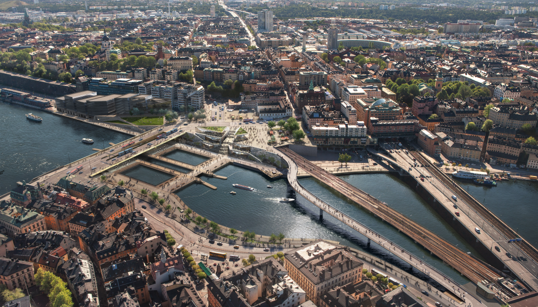 Atrium Ljungberg bjuder in till parallellt uppdrag för ny kontorsbyggnad i Slussen