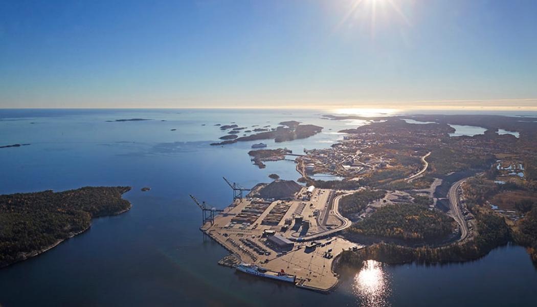 Stockholm Norvik Hamn. Foto: Stockholms Hamnar/Per-Erik Adamsson