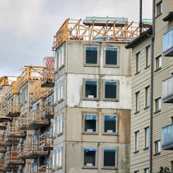Fredrik Persson/TT: Nya siffror för bostadsbyggandet har publicerats. Arkivbild.