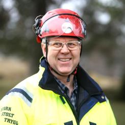 Ulf Kvarnström, arbetsmiljöansvarig Byggnads. Foto: Byggnads