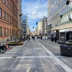 Hornsbruksgatan, vy mot Långholmsgatan. Foto: Anette Ullskog