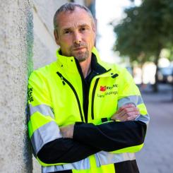 Lars Hildingsson, tf förbundsordförande Byggnads Pressbild: Byggnads