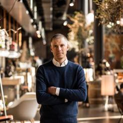 Magnus Andersson VD. Foto: Aros Bostad.