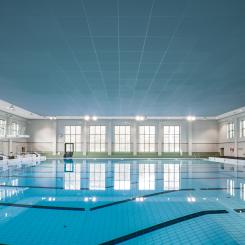 Den nya simhallen Foto: Rockfon