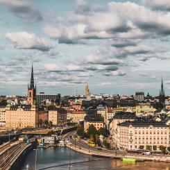 Stockholm, utsikt från Slussen.  Foto: Anna Hunko / Unsplash